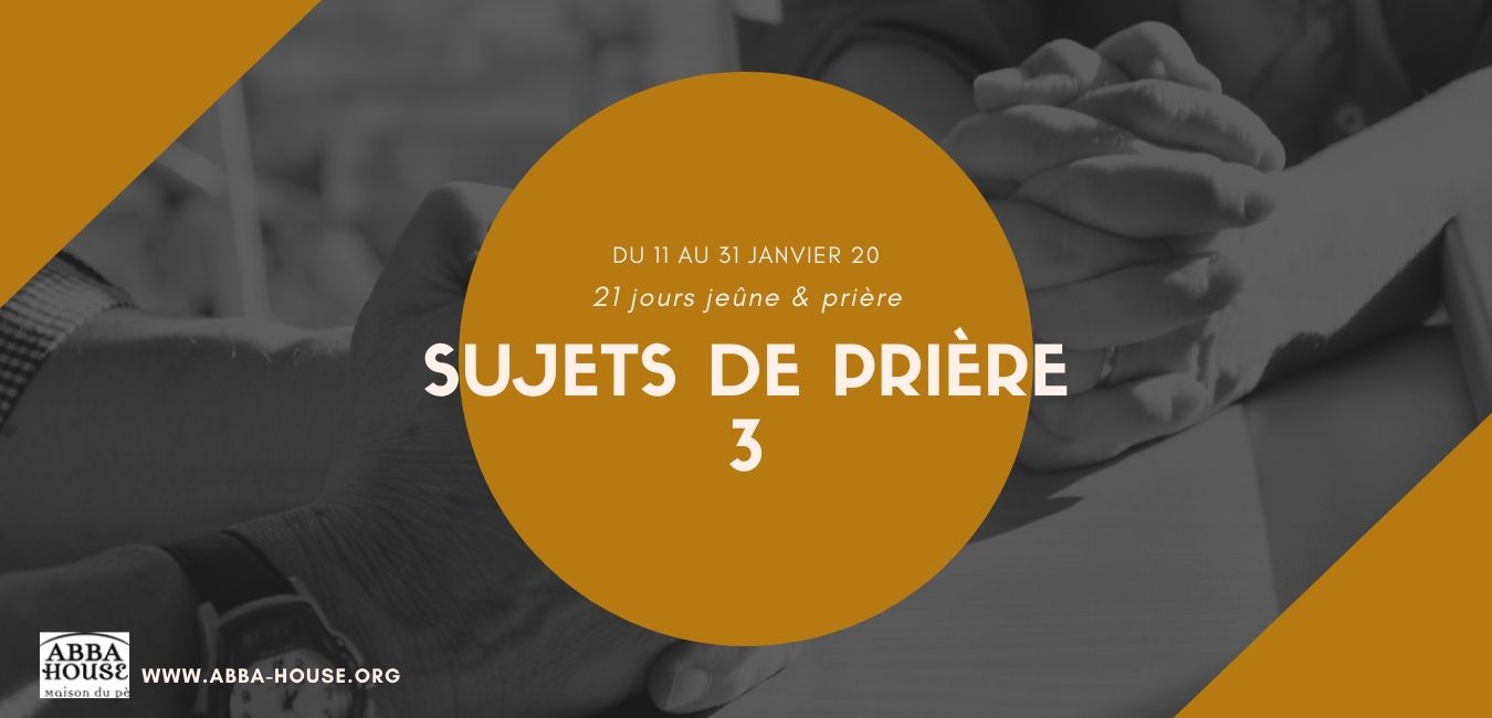 Sujets de prière3